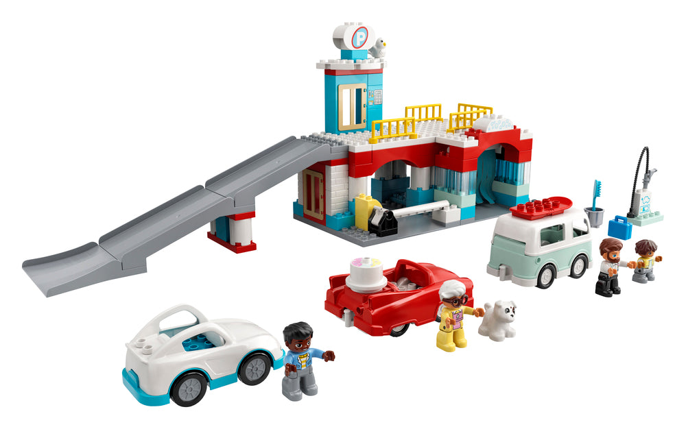10948 LEGO DUPLO Town Parkeringshus og bilvask