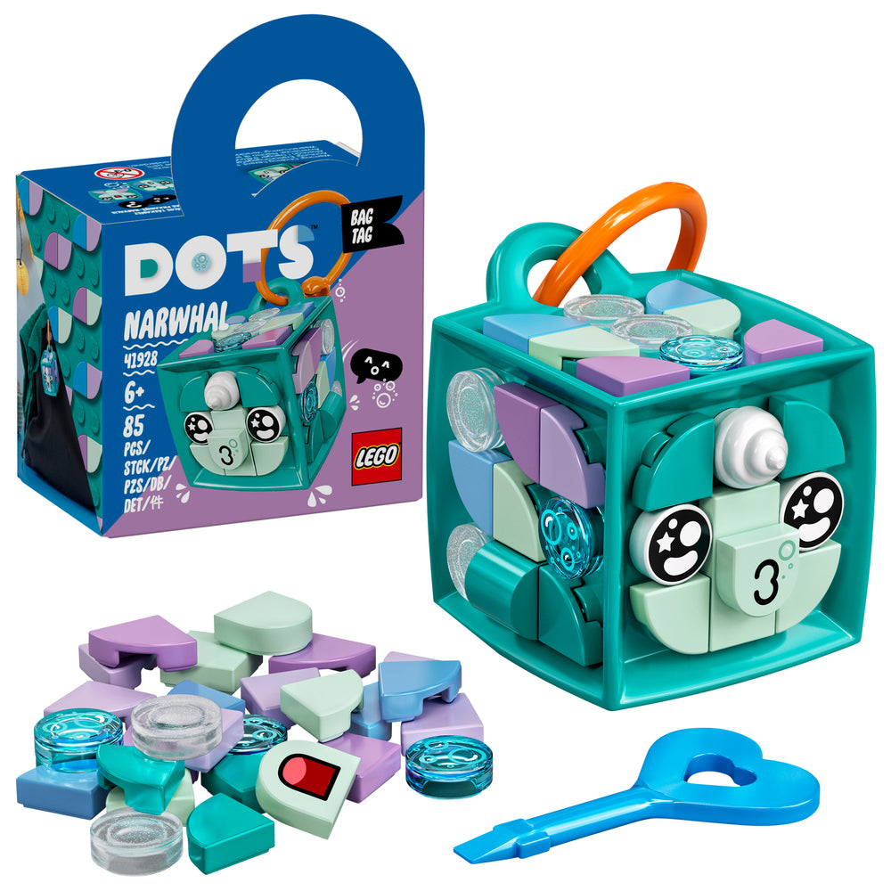 41928 LEGO DOTS Taskevedhæng – narhval
