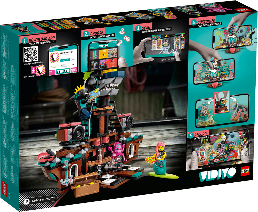 43114 LEGO VIDIYO Punk Pirate Ship