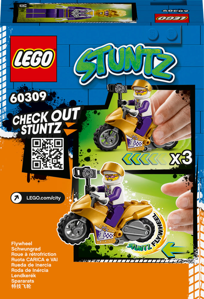 60309 LEGO City Stuntz Selfie-stuntmotorcykel