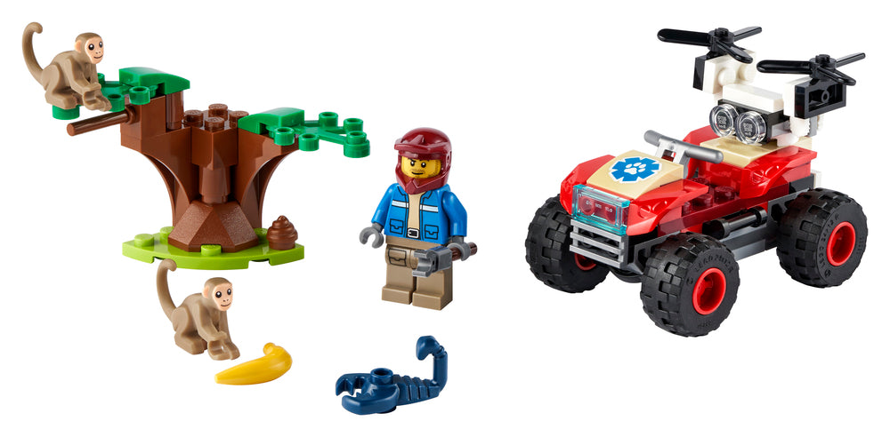 60300 LEGO City Wildlife Vildtrednings-ATV