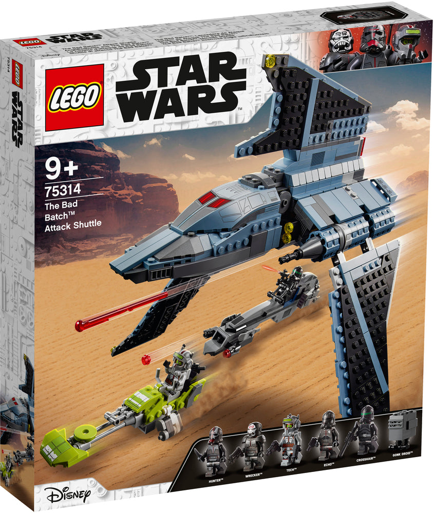 75314 LEGO Star Wars De Hårde Hundes angrebsskib