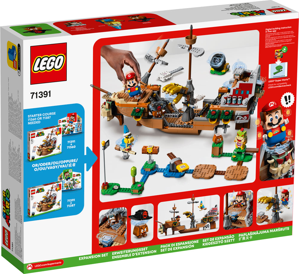 71391 LEGO Super Mario Bowsers luftskib – udvidelsessæt