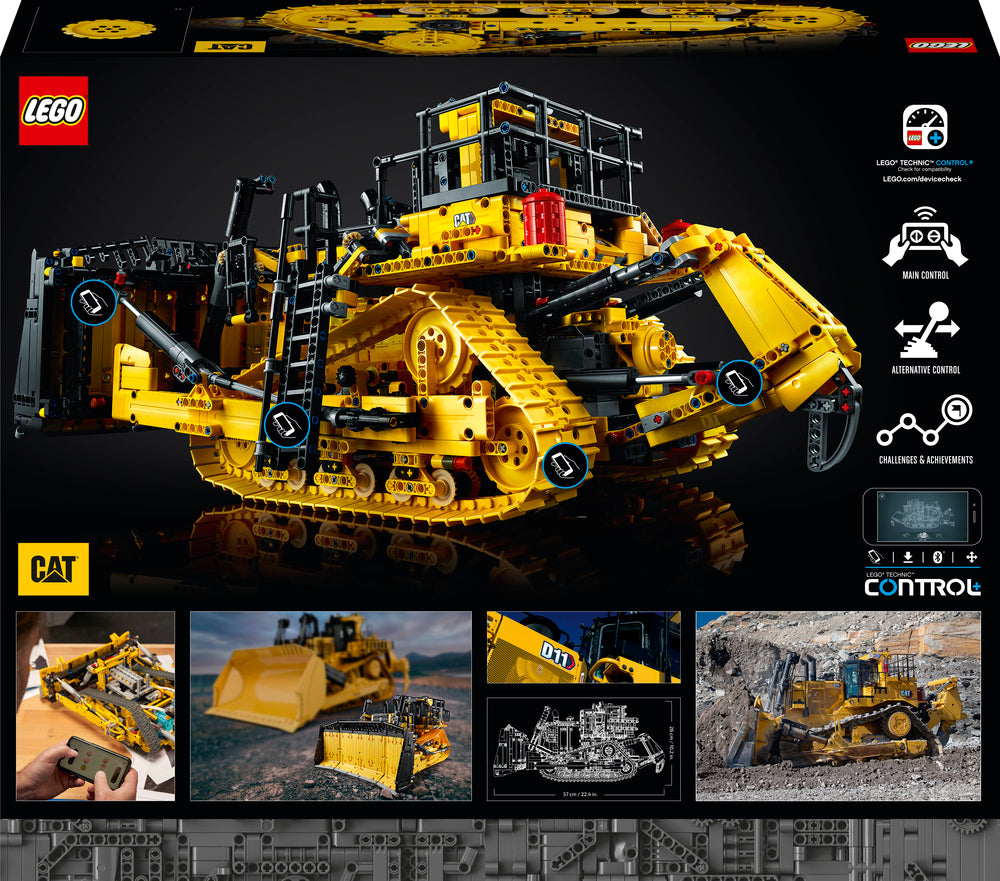 42131 LEGO Technic App-styret Cat D11-Buldozer V110