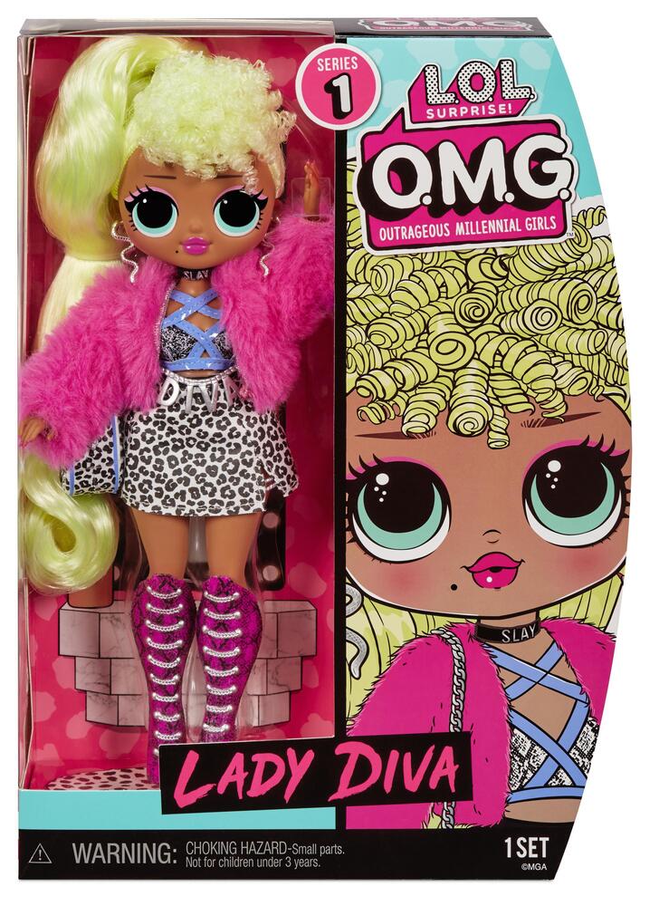 L.O.L. Surprise OMG 3.8 Doll - 24K DJ