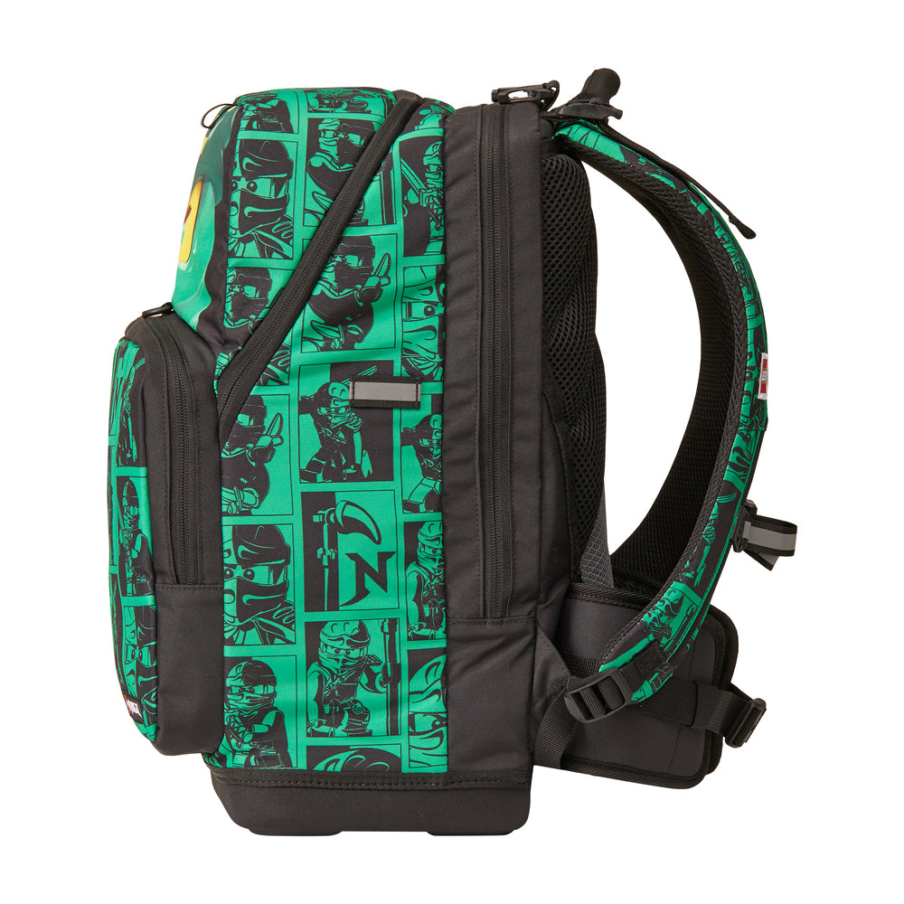 Skoletaske LEGO® Mortensen Maxi Plus Ninjago Grøn 23L