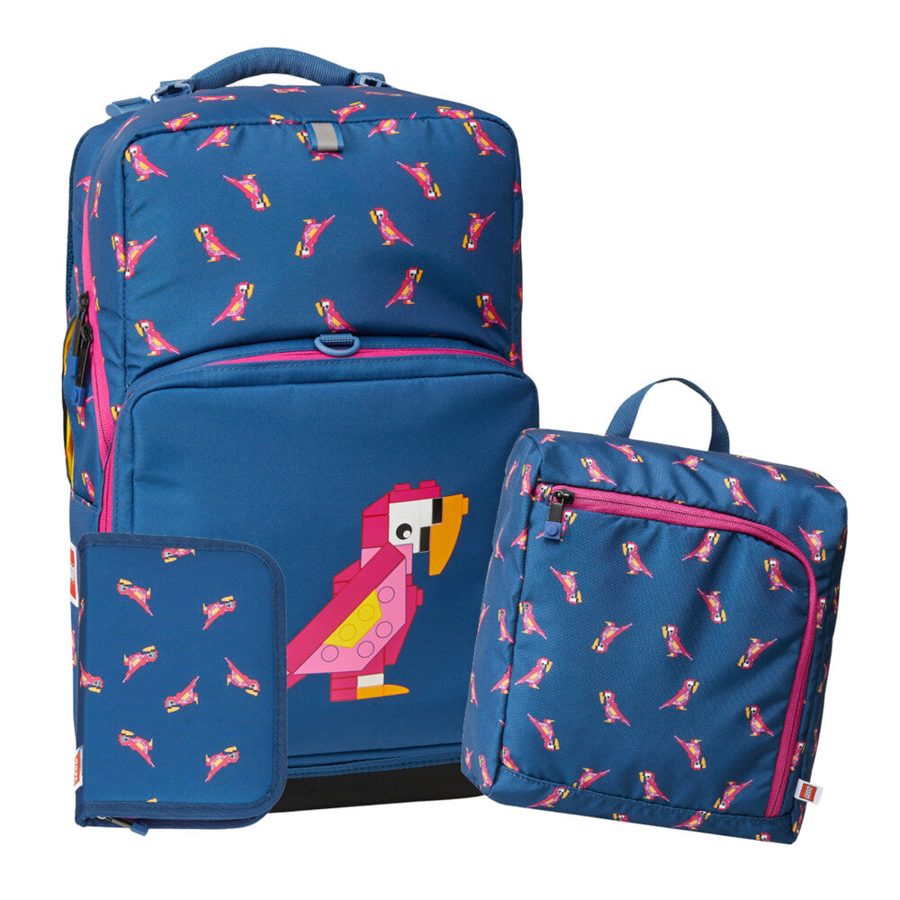 Skoletaske LEGO® Johansen Optimo Plus Parrot 3 dele 20L