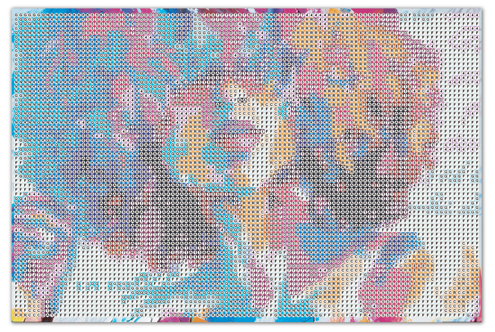Diamond Art kvinde 20 x 30 cm