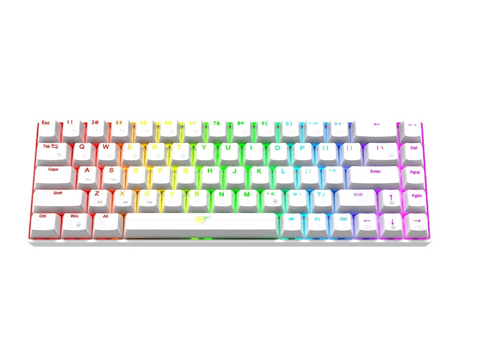 Havit KB860L Ultra Compact Gaming keyboard white