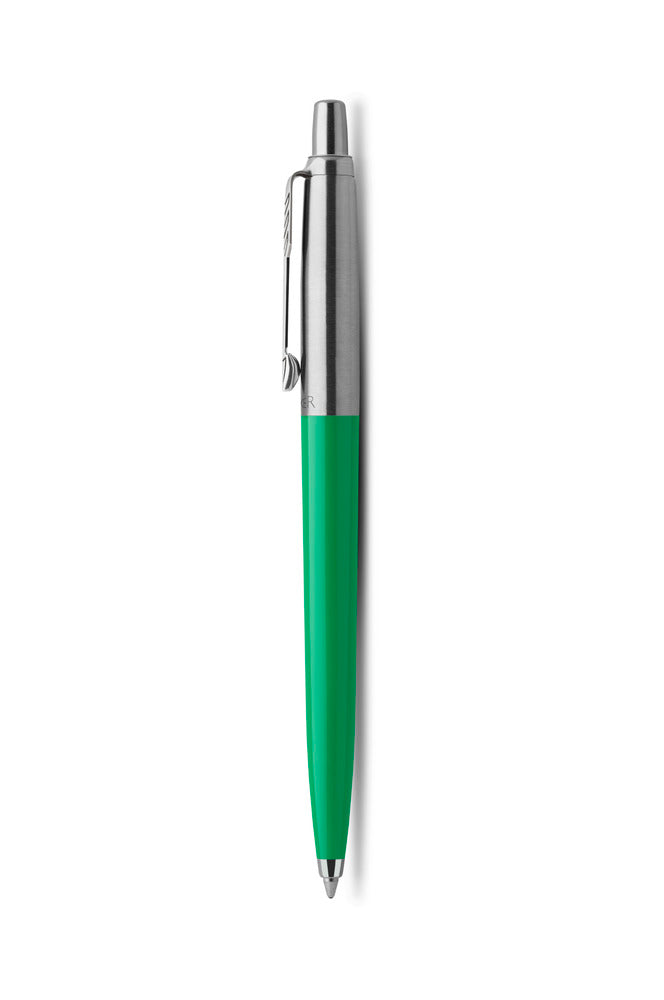 Parker grøn med blå refill