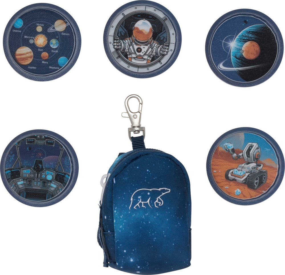 Klettis Beckmann space mission mini rygsæk tilbehør
