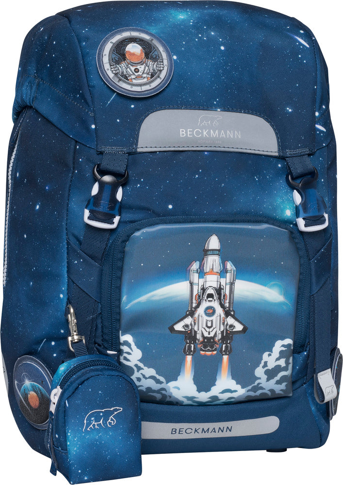 Skoletaske Beckmann classic space mission 22 liter