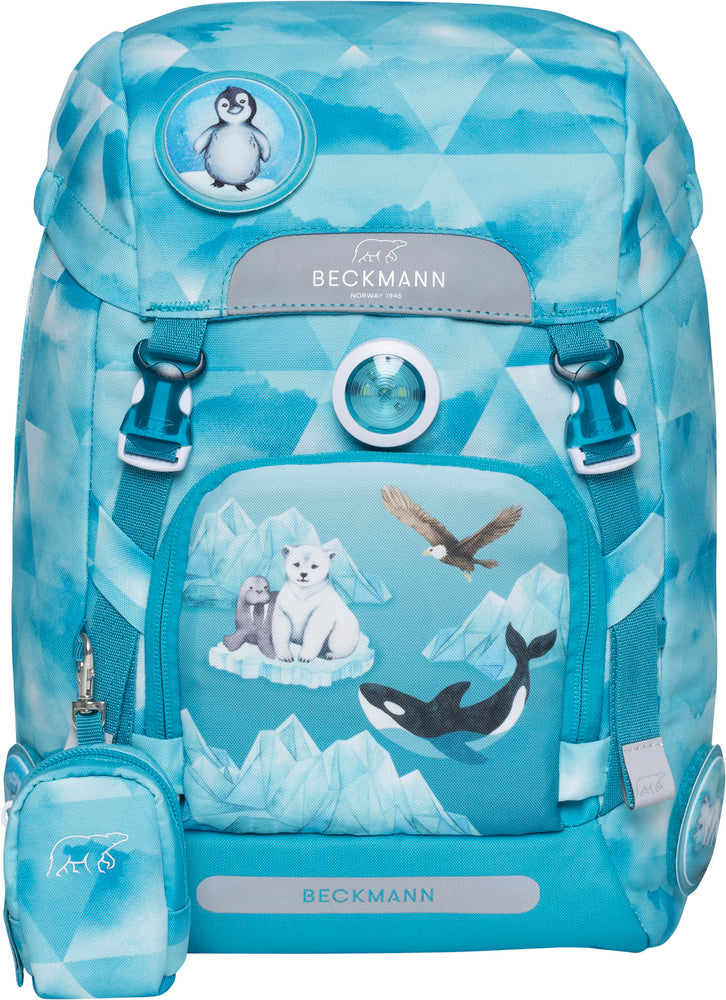 Skoletaske Beckmann classic arctic 22 liter