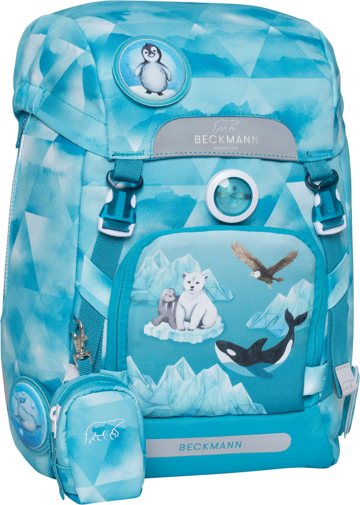 Skoletaske Beckmann classic arctic 22 liter