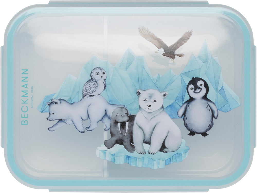 Madkasse Beckmann arctic m/udtageligt skillerum 18,7x14 cm