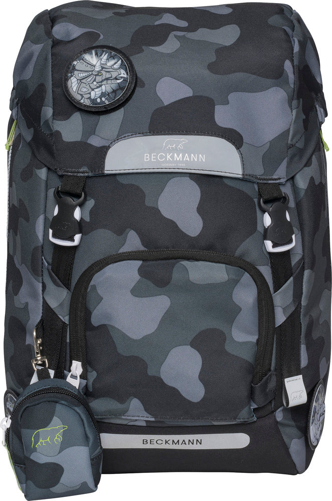 Skoletaske Beckmann classic maxi camo rex 28 liter