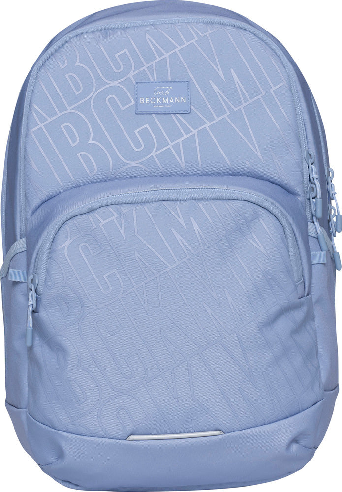 Skoletaske Beckmann mellemtrin sport jr blue metallic 30 L