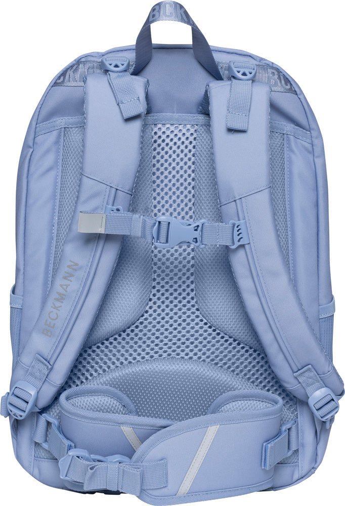 Skoletaske Beckmann mellemtrin sport jr blue metallic 30 L
