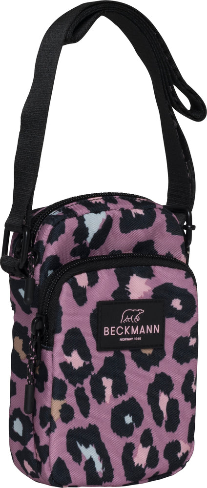 Skuldertaske Beckmann crossbody dark safari m/justerbar rem
