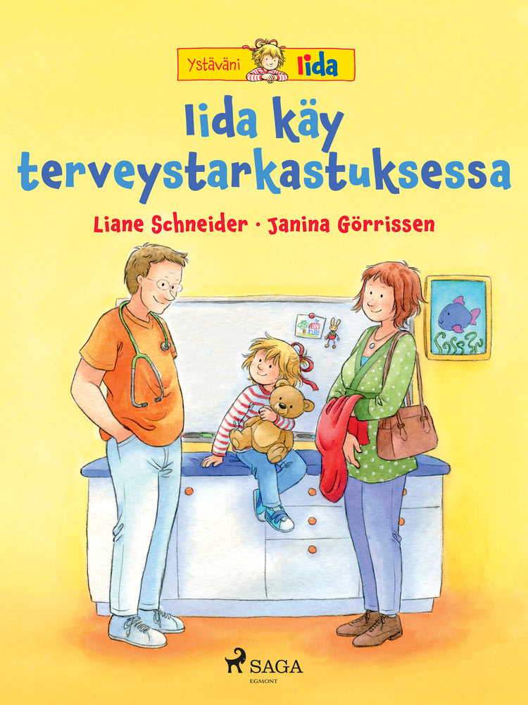 Iida käy terveystarkastuksessa
