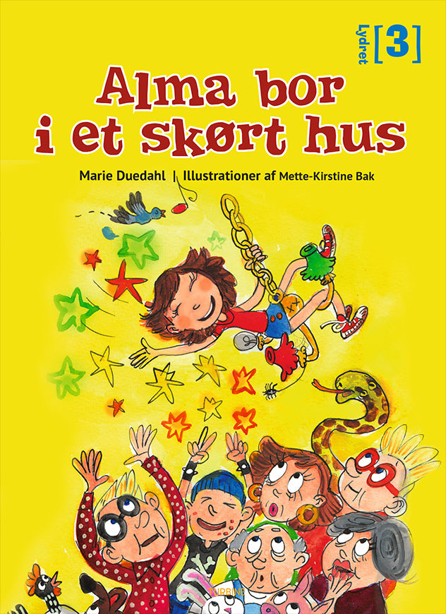 Alma bor i et skørt hus