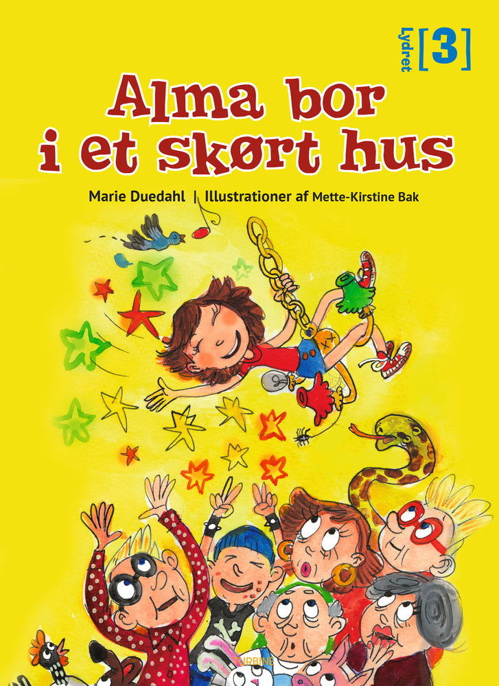 Alma bor i et skørt hus