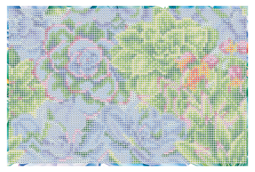 Diamond Art Sukkulenter lærred 20 x 30 cm