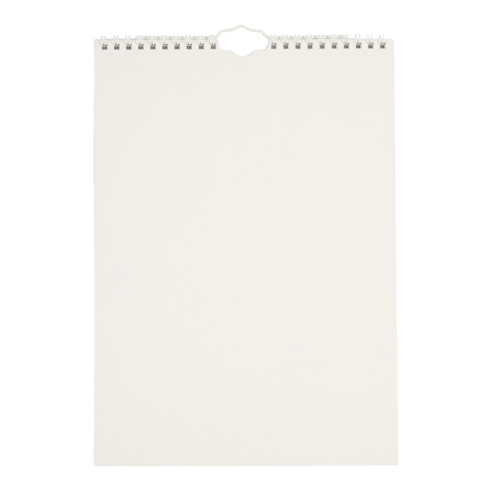 Skolefamiliekalender 2022/23 i A4 med smiley design