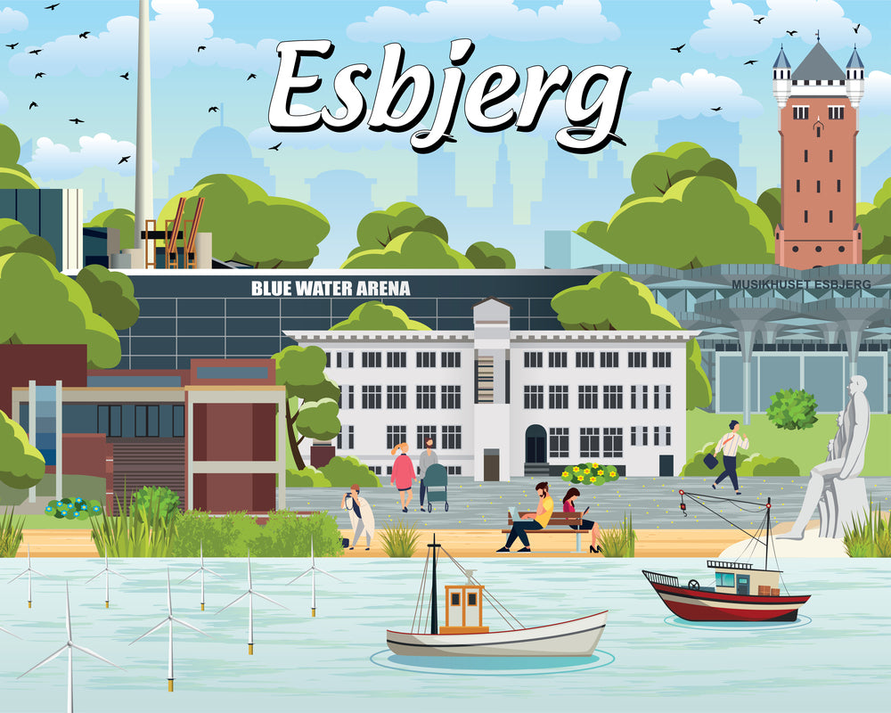 Diamond Art Esbjerg 40 x 50 cm