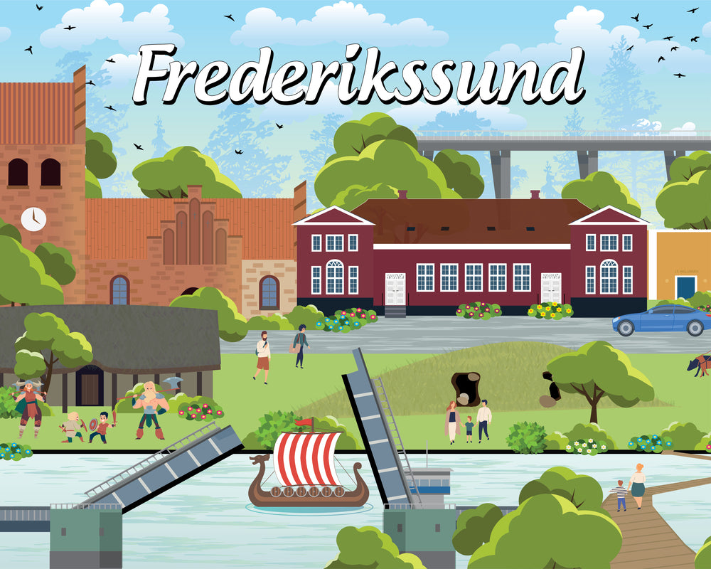 Diamond Art Frederikssund 40 x 50 cm