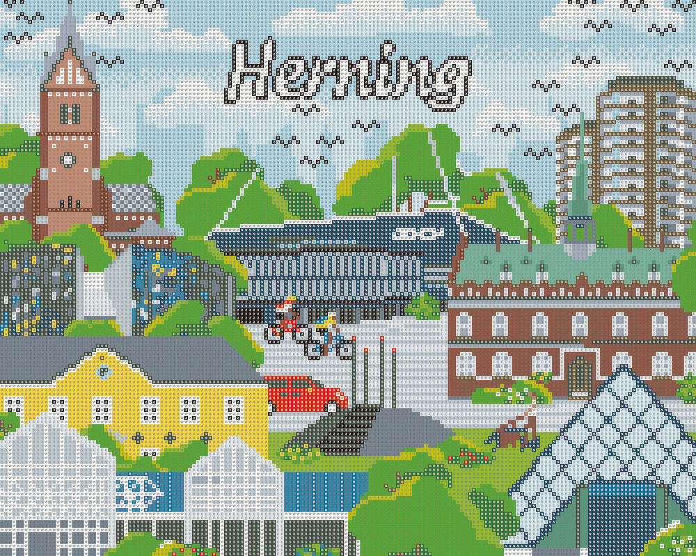 Diamond Art Herning 40 x 50 cm