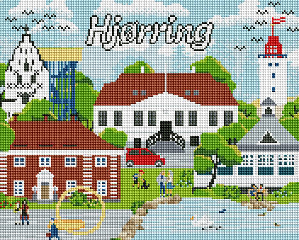 Diamond Art Hjørring 40 x 50 cm
