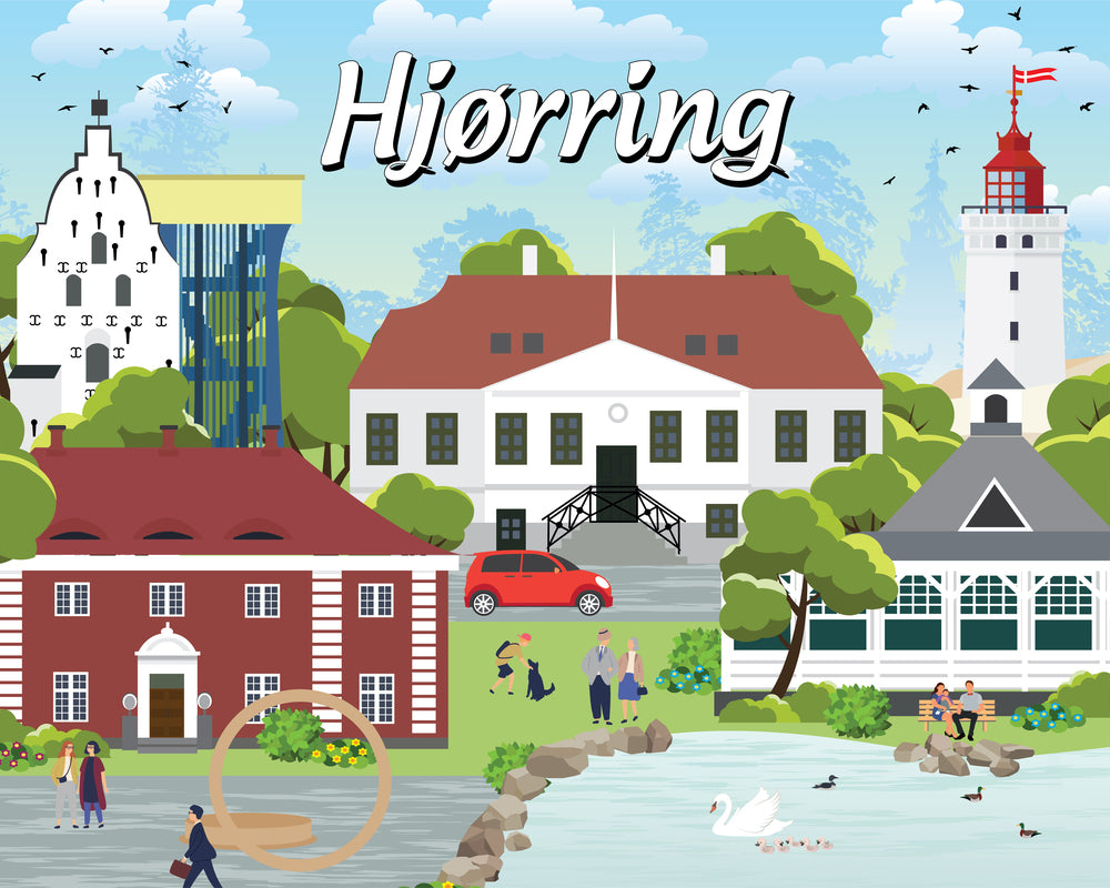 Diamond Art Hjørring 40 x 50 cm