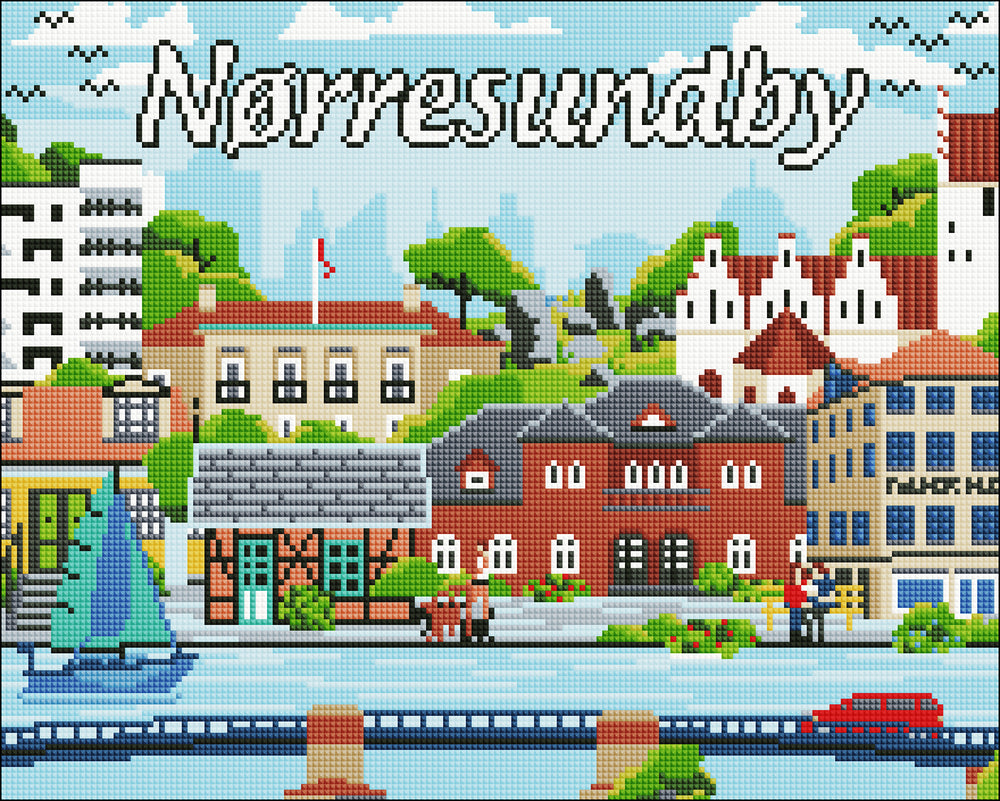 Diamond Art Nørresundby 40 x 50 cm