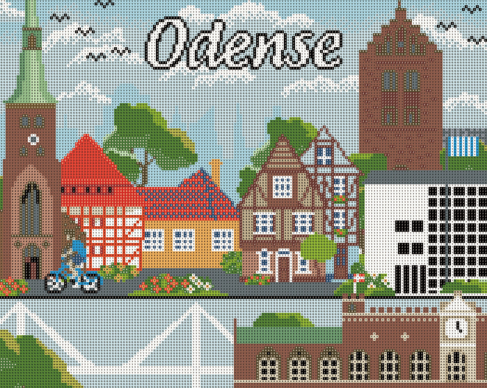 Diamond Art Odense 40 x 50 cm