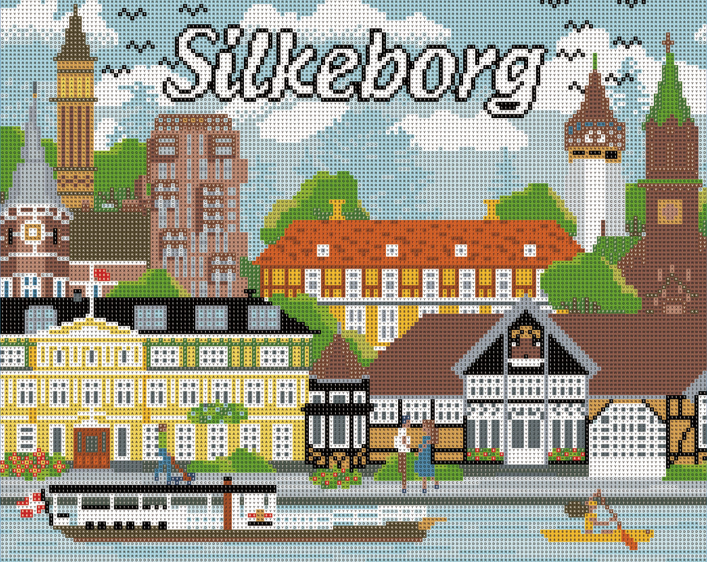 Diamond Art Silkeborg 40 x 50 cm
