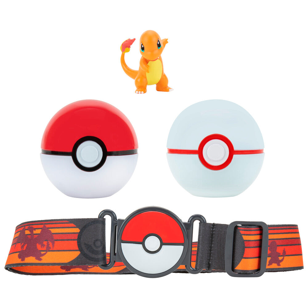 Pokémon clip n go belt set Pikachu