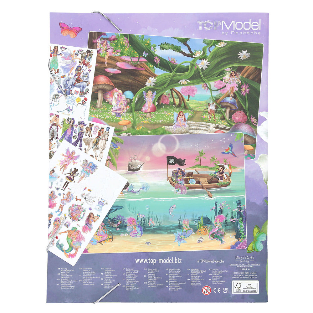 Fantasy stickerworld