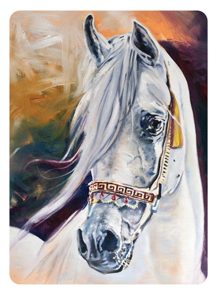 Diamond Art Hest 13 x 18 cm