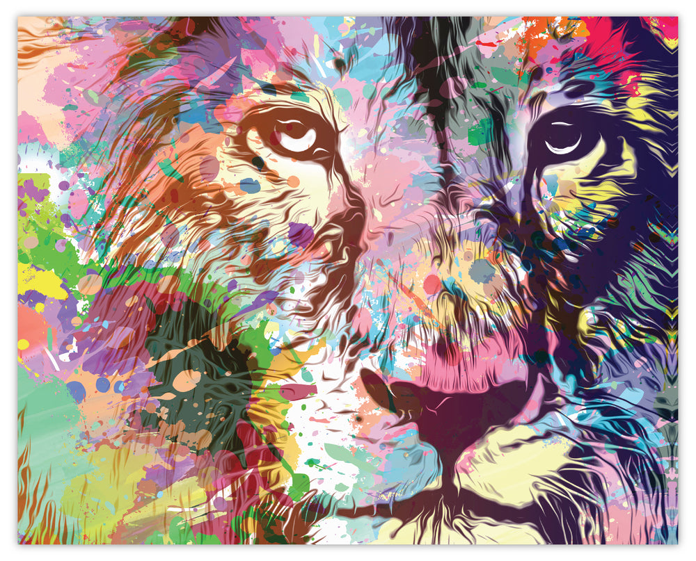 Diamond Art Løve 40 x 50 cm