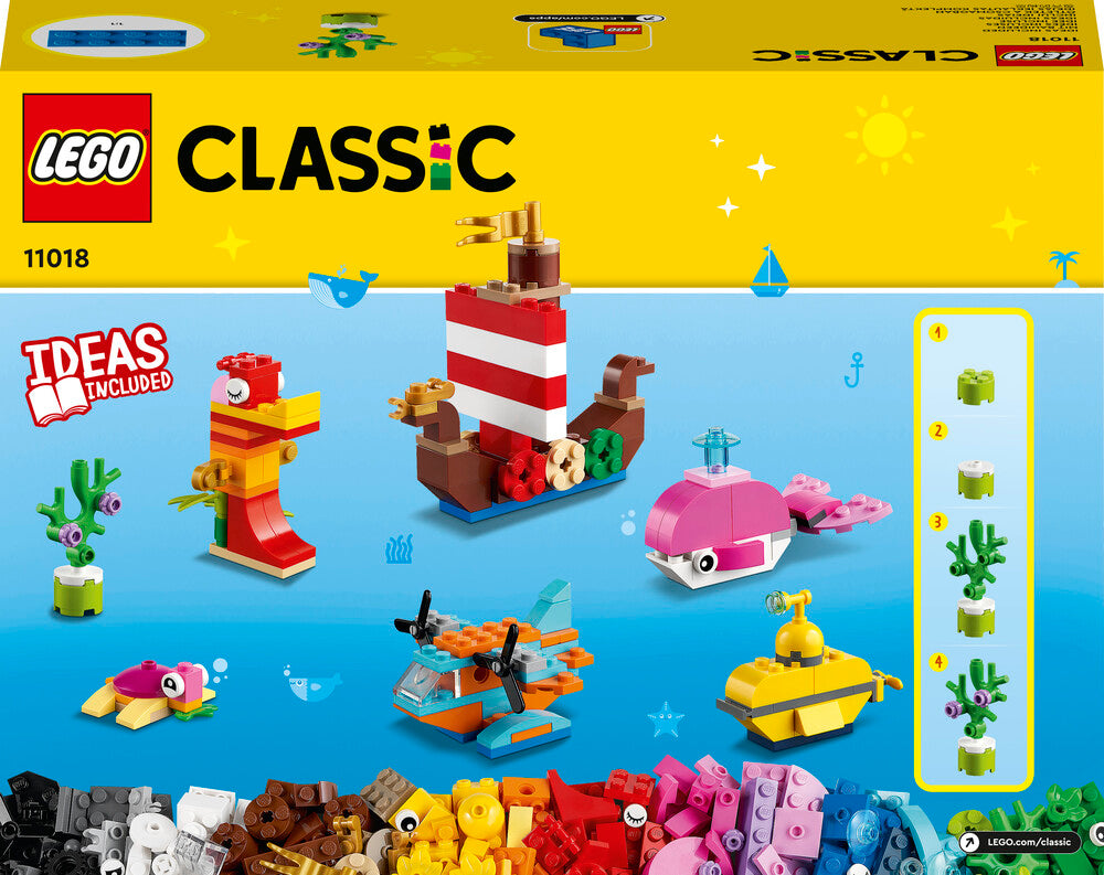 11018 LEGO Classic Kreativt Sjov På Havet