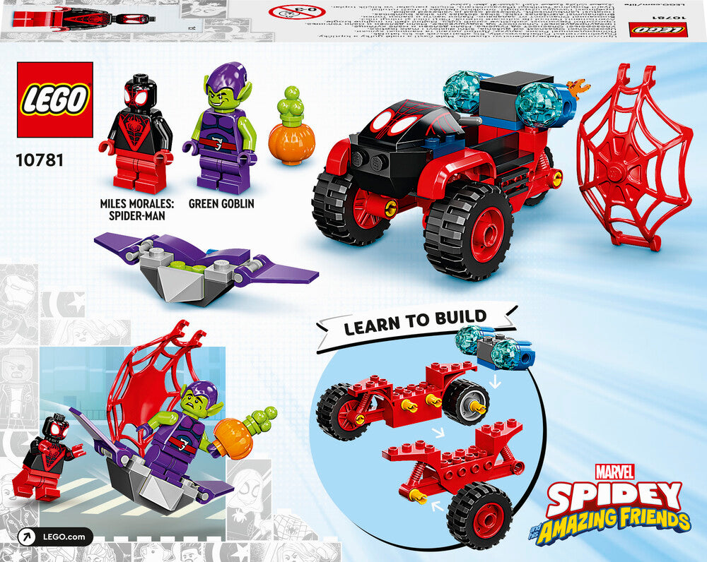 10781 LEGO Spidey Miles Morales: Spider-Mans Tekno-Trike