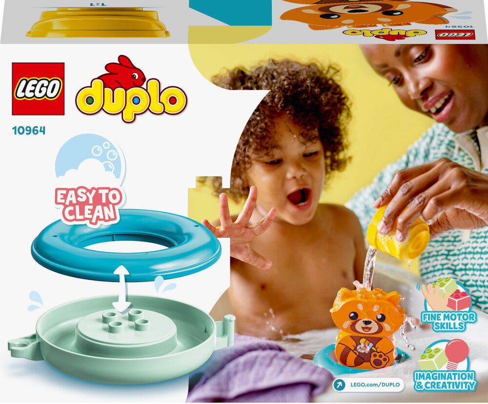 10964 LEGO DUPLO My First Sjov i badet: Flydende rød panda