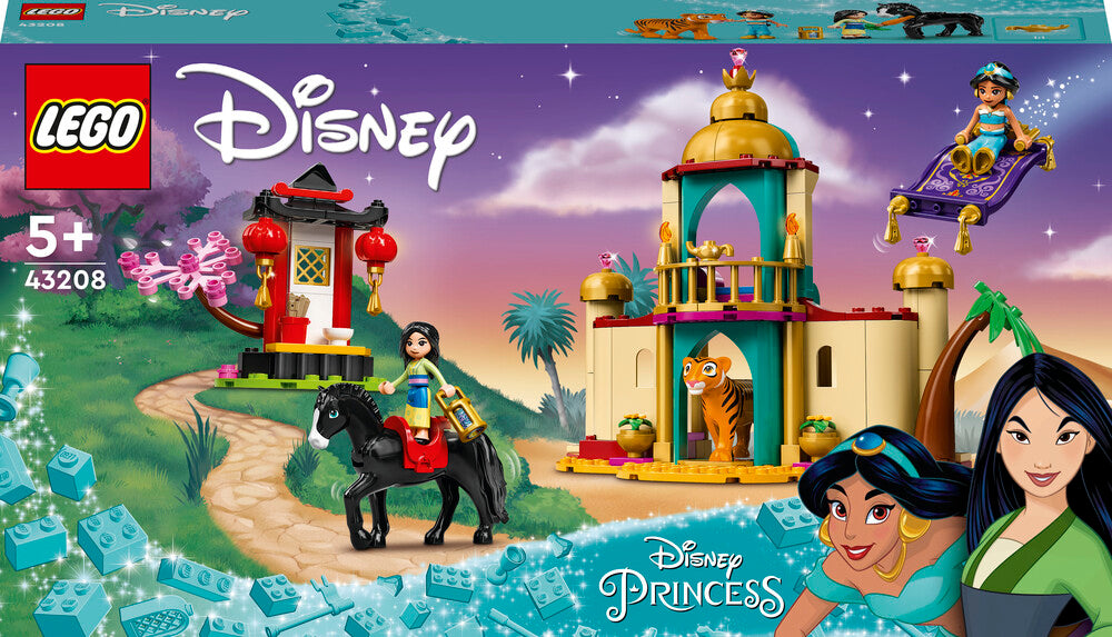 43208 LEGO Disney Princess Jasmin og Mulans eventyr