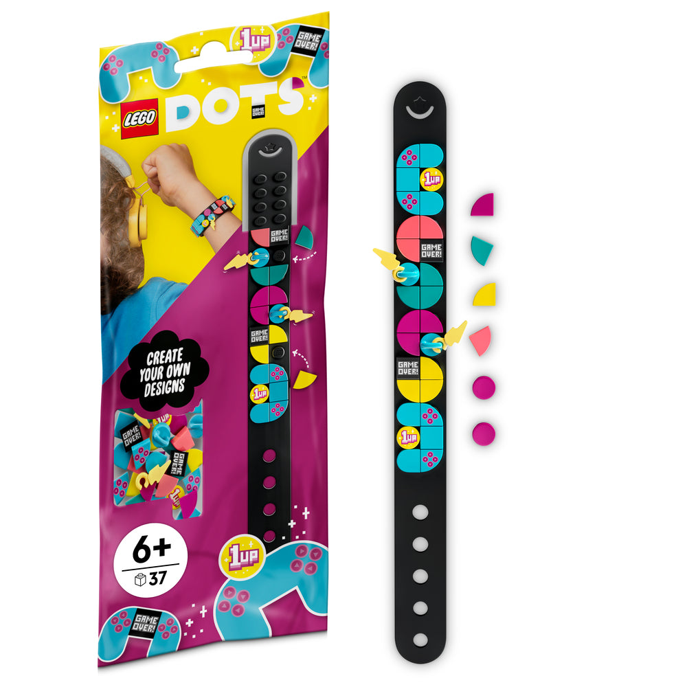 41943 LEGO DOTS Gamer - Armbånd Med Vedhæng