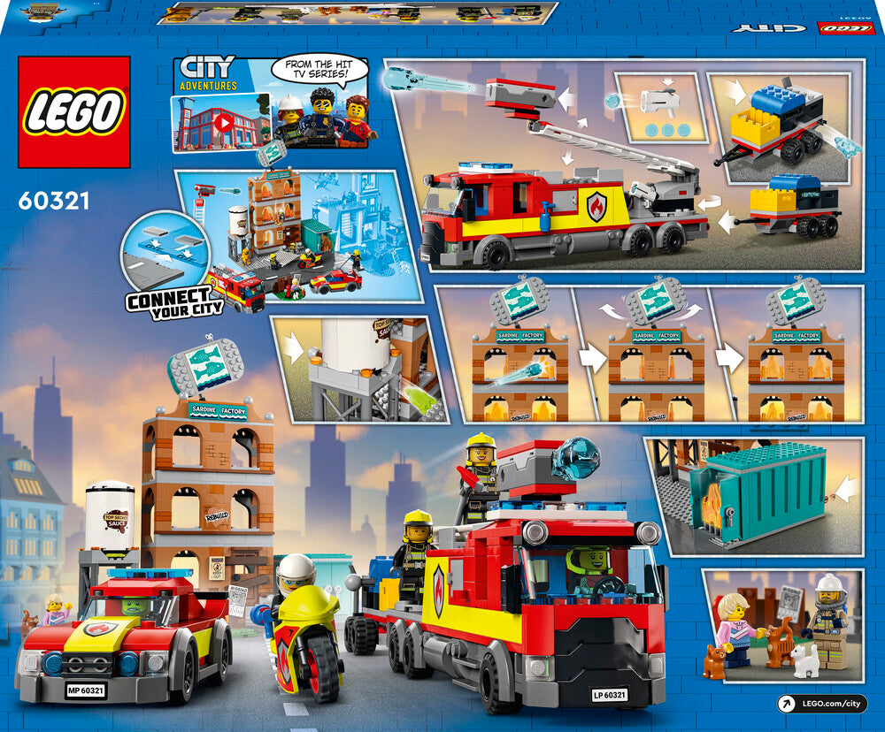 60321 LEGO City Fire Brandkorps