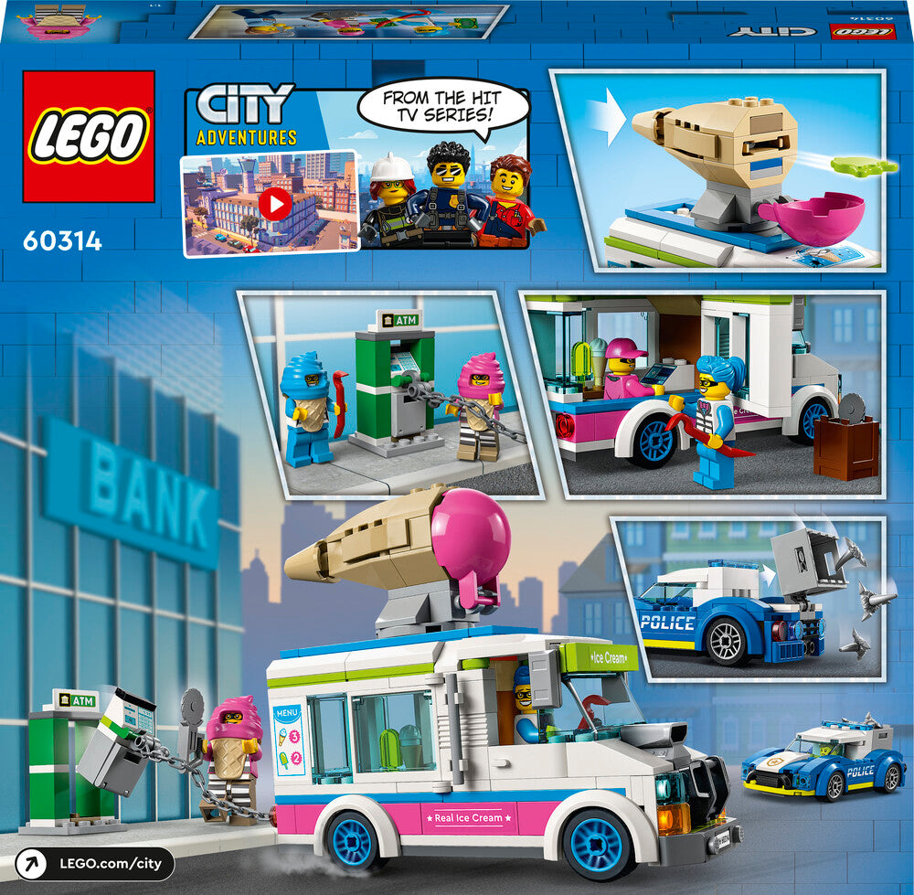 60314 LEGO City Politijagt med isbil
