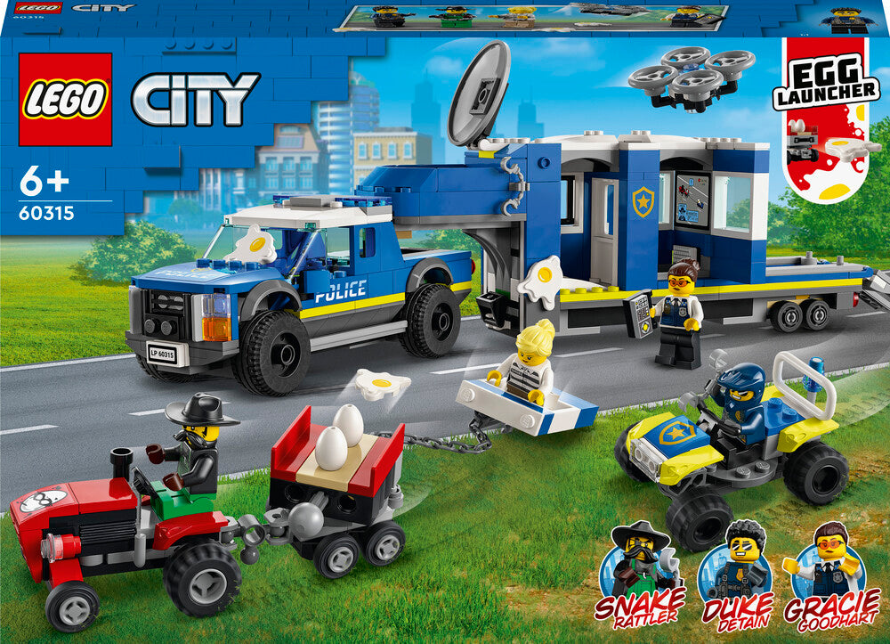 60315 LEGO City Mobil politikommandocentral
