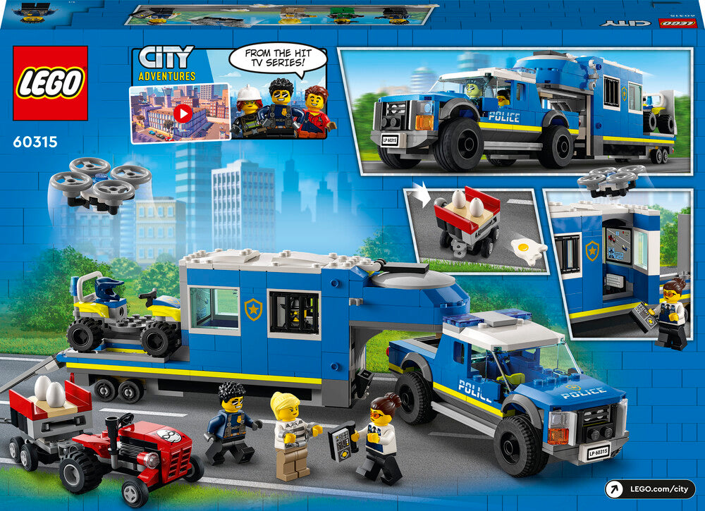 60315 LEGO City Mobil politikommandocentral