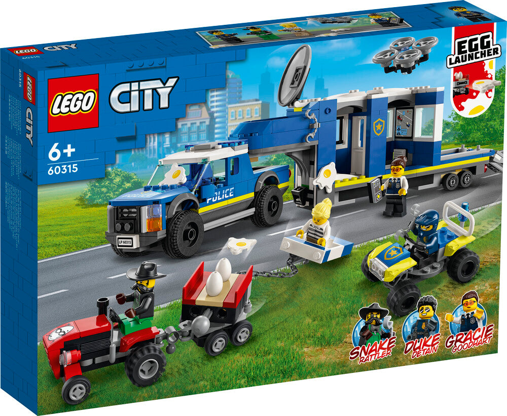 60315 LEGO City Mobil politikommandocentral